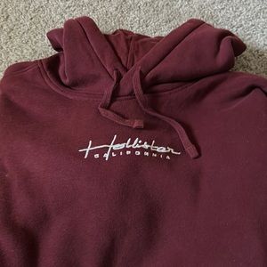 Hollister Red Hoodie (Men's Medium)